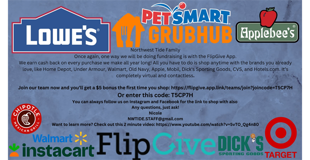 HELP US RAISE MONEY JUST BY SHOPPING